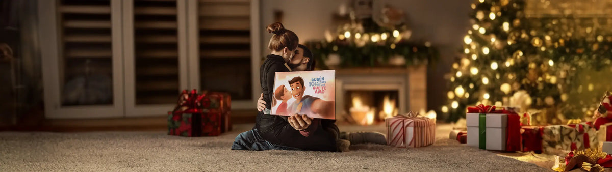 Celebre su historia de amor esta Navidad con un libro personalizado que atesorará por siempre.