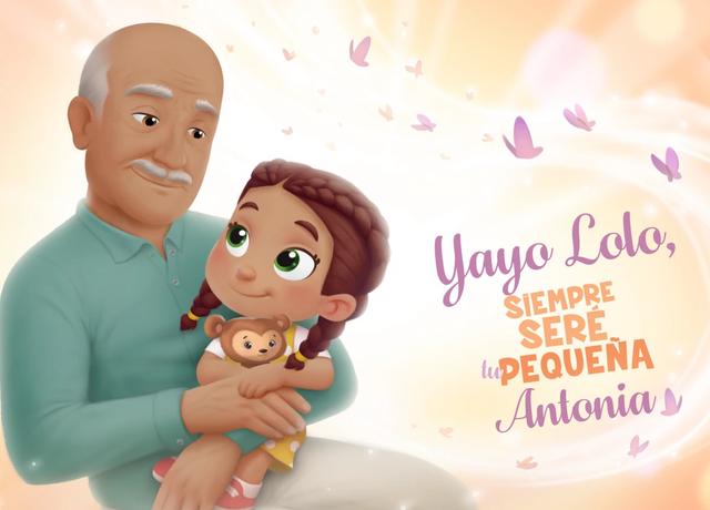 Yayo Lolo, siempre seré tu pequeña Antonia