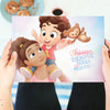 La portada de este recuerdo personalizado para mamá e hijo es una de las mejores sugerencias de regalos para el Día de la Madre que recibirás.