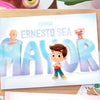 Libro personalizado para papá y su hijo, que también es un regalo emocional para papá para el Día del Padre.